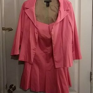 Skirt blazer career set